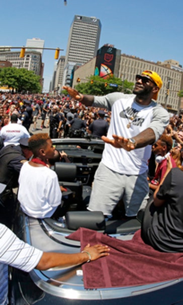 Oh, what a night: Cleveland ready to rock sports world